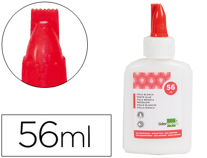 Pegamento cola blanca Liderpapel 56ml.